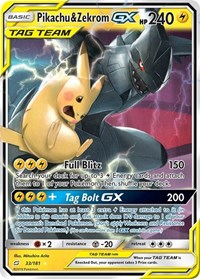 Pikachu & Zekrom GX