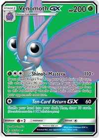 Venomoth GX (Full Art)
