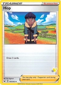 Hop - 165/202 (#13 Pikachu Stamped)
