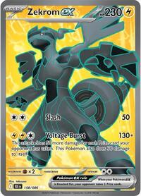Zekrom ex - 158/086