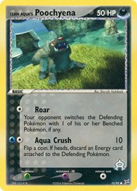 Team Aqua's Poochyena - 55/95
