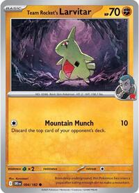 Team Rocket's Larvitar