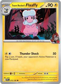 Team Rocket's Flaaffy