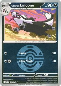 Galarian Linoone (Dusk Ball)