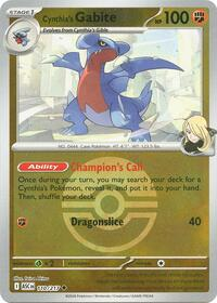 Cynthia's Gabite (Poke Ball)