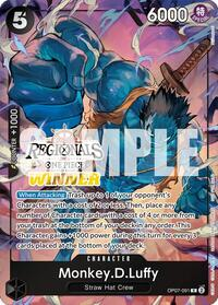 Monkey.D.Luffy (091) (Offline Regional 2024 Vol. 3) [Winner]