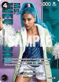 Ms. Wednesday - P-145 (Premium Card Collection -Live Action Edition Vol.2 Baroque Works-)