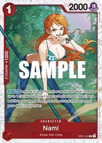 Nami - OP01-016 (Ultra Deck: The Three Captains)