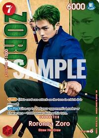Roronoa Zoro - P-141 (Premium Card Collection -Live Action Edition Vol.2 Straw Hat Crew-)