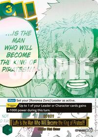Luffy Is the Man Who Will Become the King of Pirates!!! (Japanese Version 3rd Anniversary Set)
