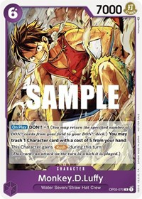 Monkey.D.Luffy (Dash Pack)
