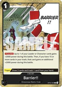 Barrier!! (Jolly Roger Foil)