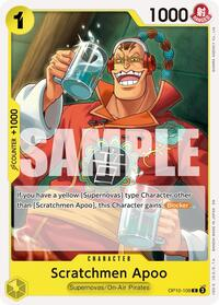 Scratchmen Apoo - OP10-108 (Reprint)