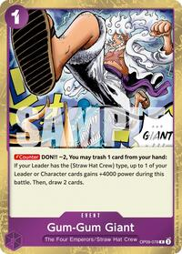 Gum-Gum Giant (Reprint)
