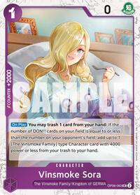 Vinsmoke Sora (Pirate Foil)