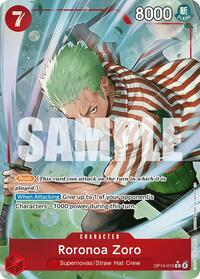 Roronoa Zoro - OP14-015 (Alternate Art)