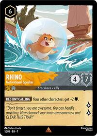 Rhino - Motivational Speaker