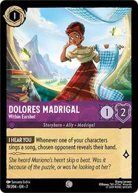 Dolores Madrigal - Within Earshot