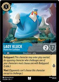 Lady Kluck - Protective Confidant