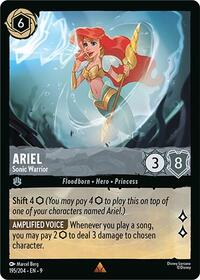 Ariel - Sonic Warrior