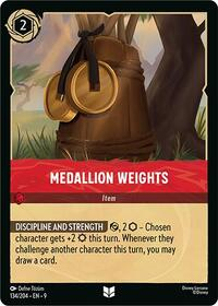 Medallion Weights