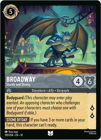 Broadway - Sturdy and Strong