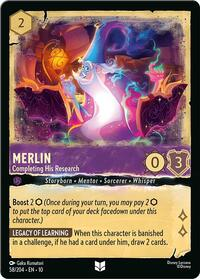 Merlin - Completing His Research