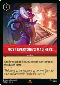 Most Everyone's Mad Here