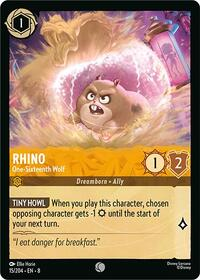 Rhino - One-Sixteenth Wolf