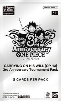 Carrying On His Will 3rd Anniversary Tournament Pack