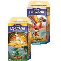 Disney Lorcana Into the Inklands Starter Deck Set of 2