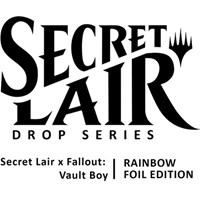 Secret Lair Drop Secret Lair x Fallout Vault Boy Rainbow Foil Edition