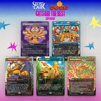 Secret Lair Drop Secret Lair x Garfield Our Only Thought Is To Entertain You Non Foil Edition
