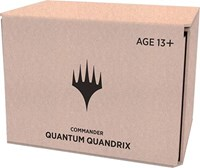Commander 2021 Deck Quantum Quandrix Minimal Packaging