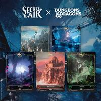 Secret Lair Drop Secret Lair x Dungeons and Dragons Lands of the Forgotten Realms Non Foil Edition