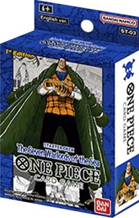 Super Pre Release Starter Deck 3 The Seven Warlords of The Sea