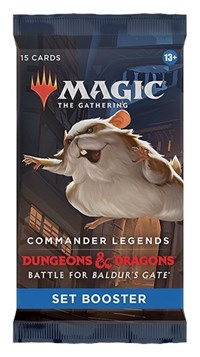 Commander Legends Battle for Baldurs Gate Set Booster Pack