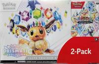Costco Pokemon Prismatic Evolutions 2 Pack Trainer Box and Booster Bundle