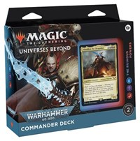 Universes Beyond Warhammer 40000 The Ruinous Powers Commander Deck