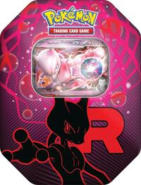 Team Rocket Tin Team Rockets Mewtwo ex International Version