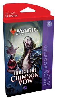 Innistrad Crimson Vow Theme Booster Black