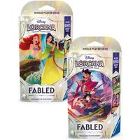 Disney Lorcana Fabled Starter Deck Set of 2