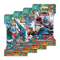 Furious Fists Sleeved Booster Pack Art Bundle Set of 4