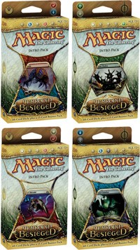Mirrodin Besieged All 4 Intro Packs