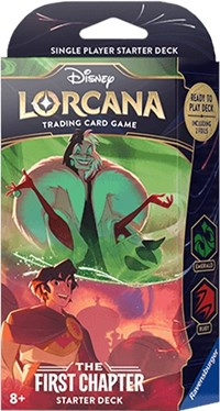 Disney Lorcana The First Chapter Starter Deck Emerald and Ruby